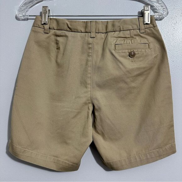 Lands End girls khaki shorts size 12 - Picture 2 of 4